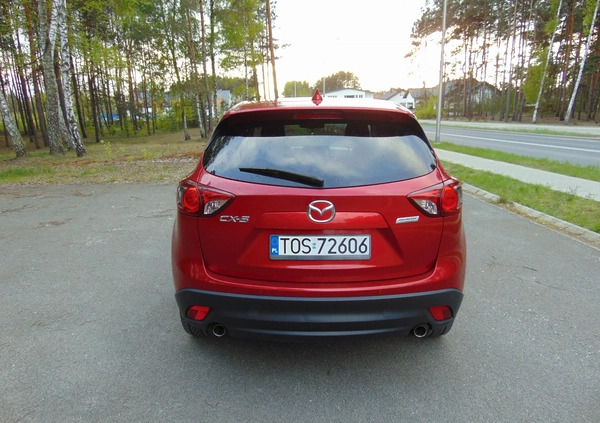 Mazda CX-5 cena 67000 przebieg: 103000, rok produkcji 2015 z Kożuchów małe 742